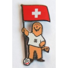Значок Швейцарии, выпущенный к Чемпионату Мира в Германии-2006.
