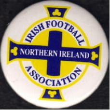 Значок Федерации Футбола Северной Ирландии (вид 2)