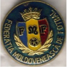 Значок Федерации Футбола Молдовы (зеленый фон)