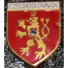 Ретро значок Федерации Футбола Чехословакии 