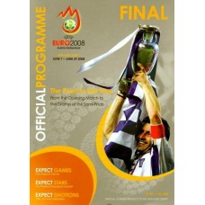 Официальная программа финала Евро 2008 (англ.яз)