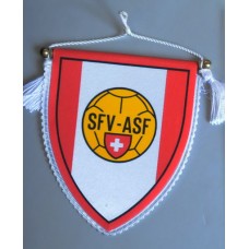 Вымпел Федерации Футбола Швейцарии (ретро, 80-е годы ХХ века)  