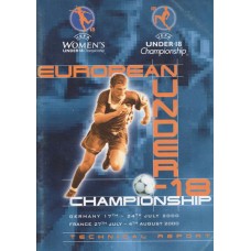 Официальное издание European Under - 18 Championship Germany-France 2000 report