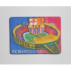Магнит футбольного клуба Барселона (Испания) с изображением стадиона Ноу Камп