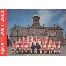 Открытка ФК Аякс Амстердам (Голландия) сезон 2001-2002